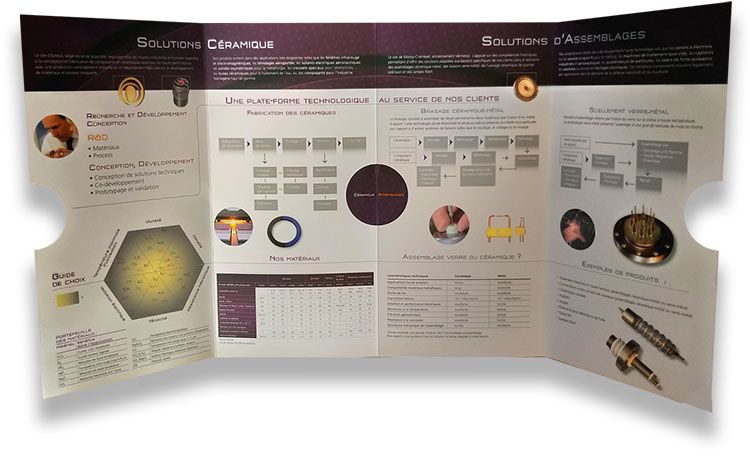 Brochure solcera céramique et assemblages