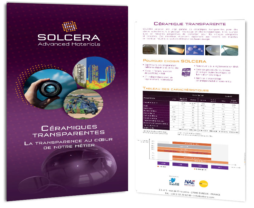 Brochures Céramiques transparentes