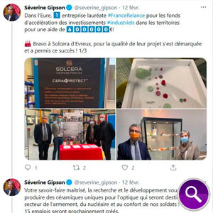 Extrait du n°4 du journal de Grand Paris Sud Dev&co